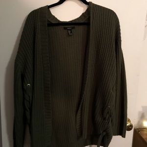 Green Cardigan